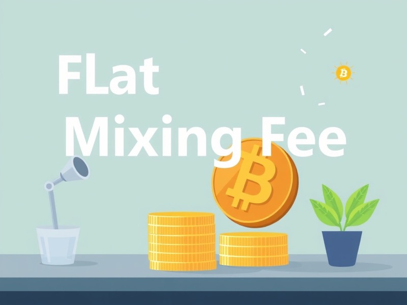 Understanding the Flat Rate Mixing Fee in CryptoMixer: A Comprehensive Guide